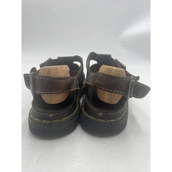 VTG Dr Martens Sandals Mens Size 13 Fish‎ Chunky Leather Strap Caged 8092 Y2K Dr. Martens | Shoes | Vtg Dr Martens Sandals Mens Size 3  main image 4